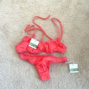 Pink Brazilian Bikini by Posh Pua - Size M